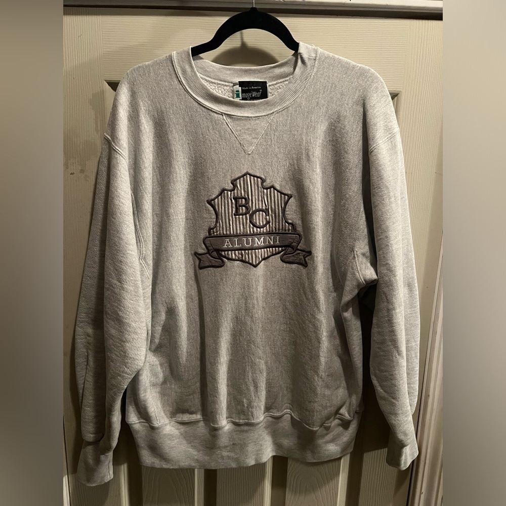 Vintage Boston College Sweatshirt. Made in the USA.